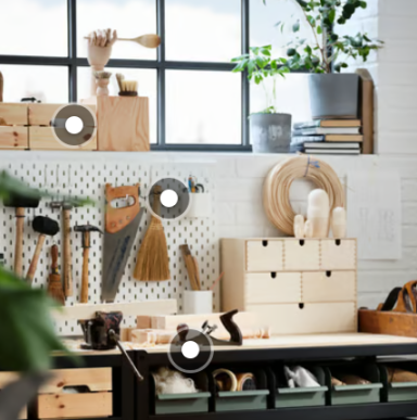 Panel herramientas IKEA